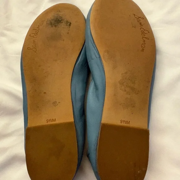 Sam Edelman Women’s Felicia Sky Blue Ballet Flats - Picture 4 of 10